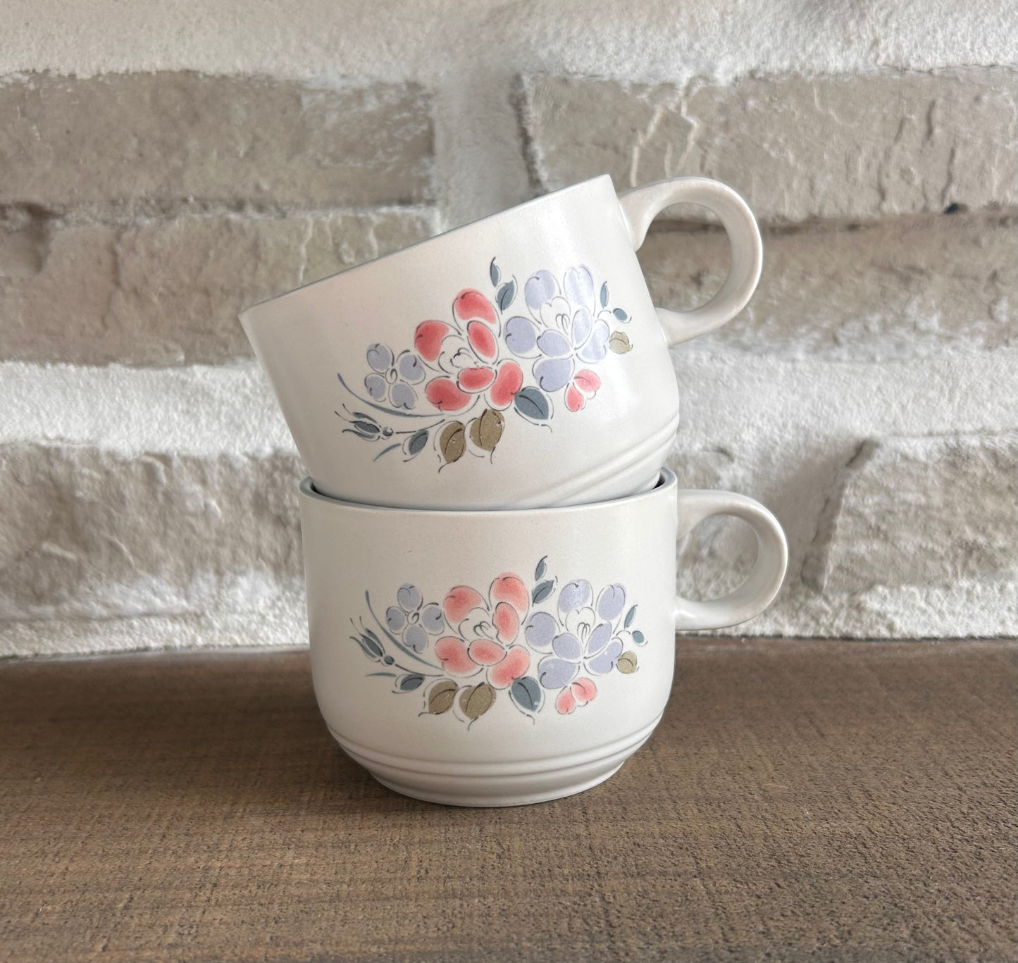 Duo de tasses vintage « Élégance Collection » Japon
