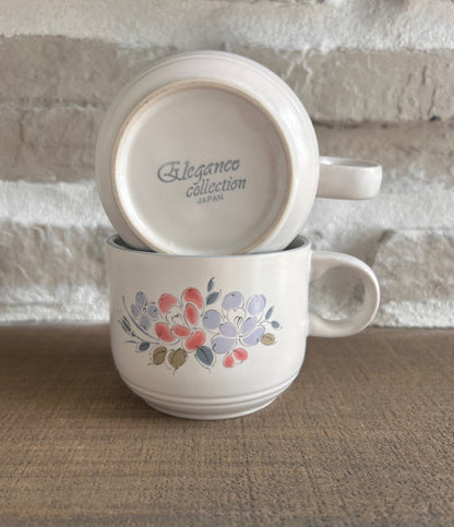 Duo de tasses vintage « Élégance Collection » Japon